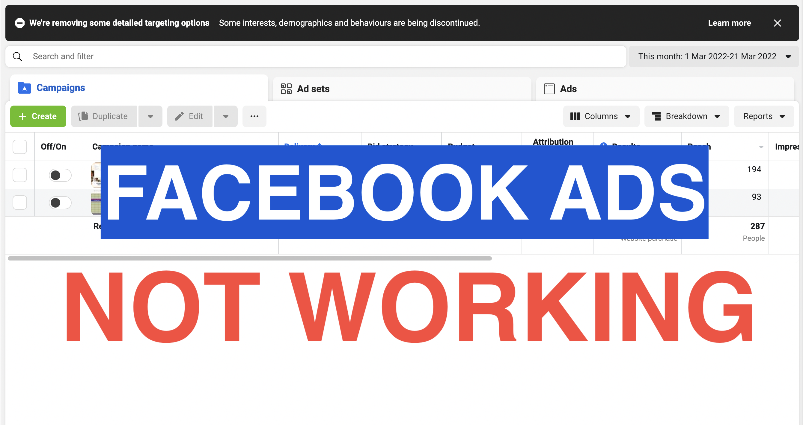 How to Structure Meta Campaigns in May 2022 – Facebook campaigns not working. 
