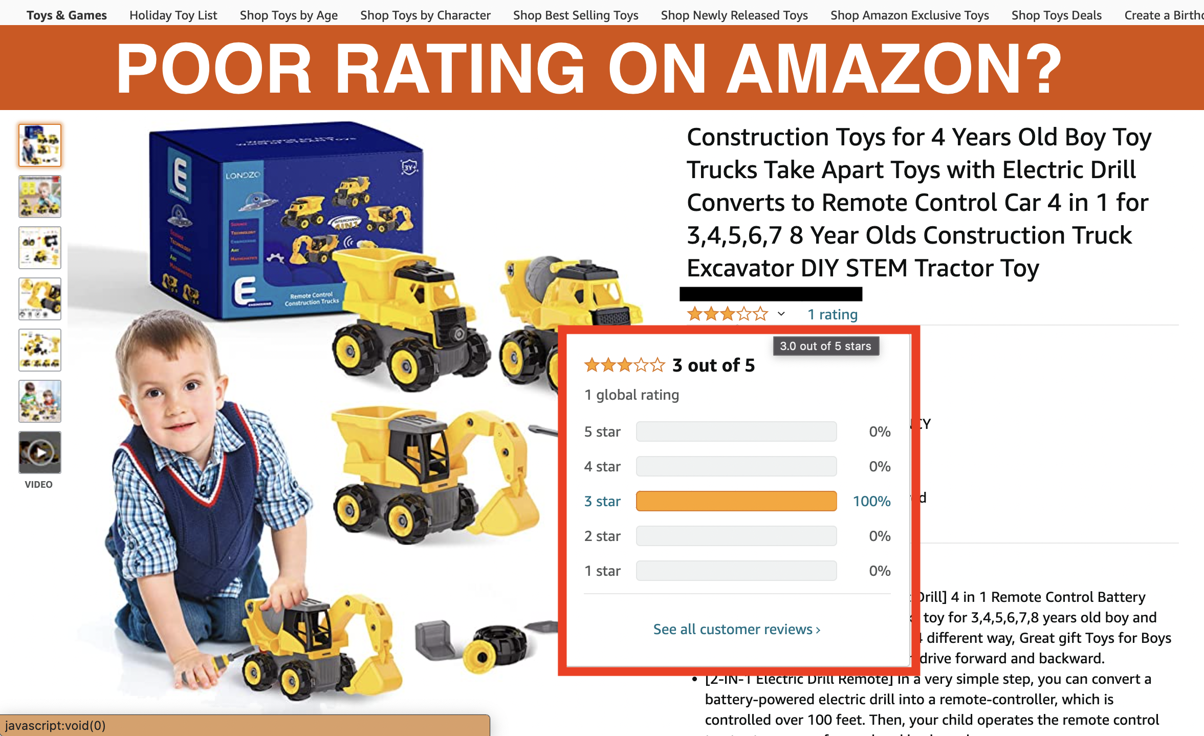 How to make the best of your negative ratings on Amazon?